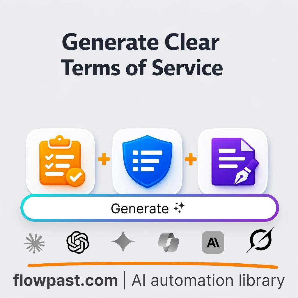 Draft Platform Terms of Service AI Prompt - AI prompt template