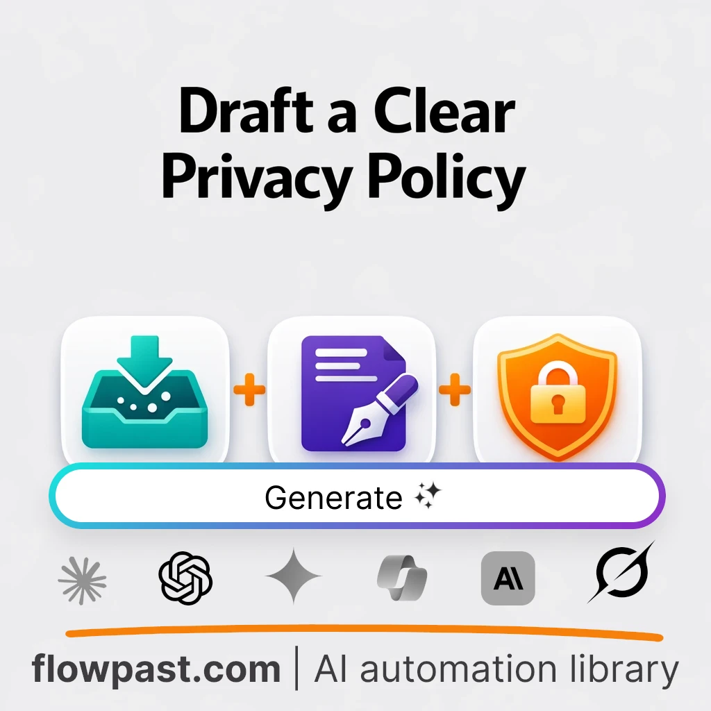 Write a Privacy Policy with this AI Prompt - AI prompt template