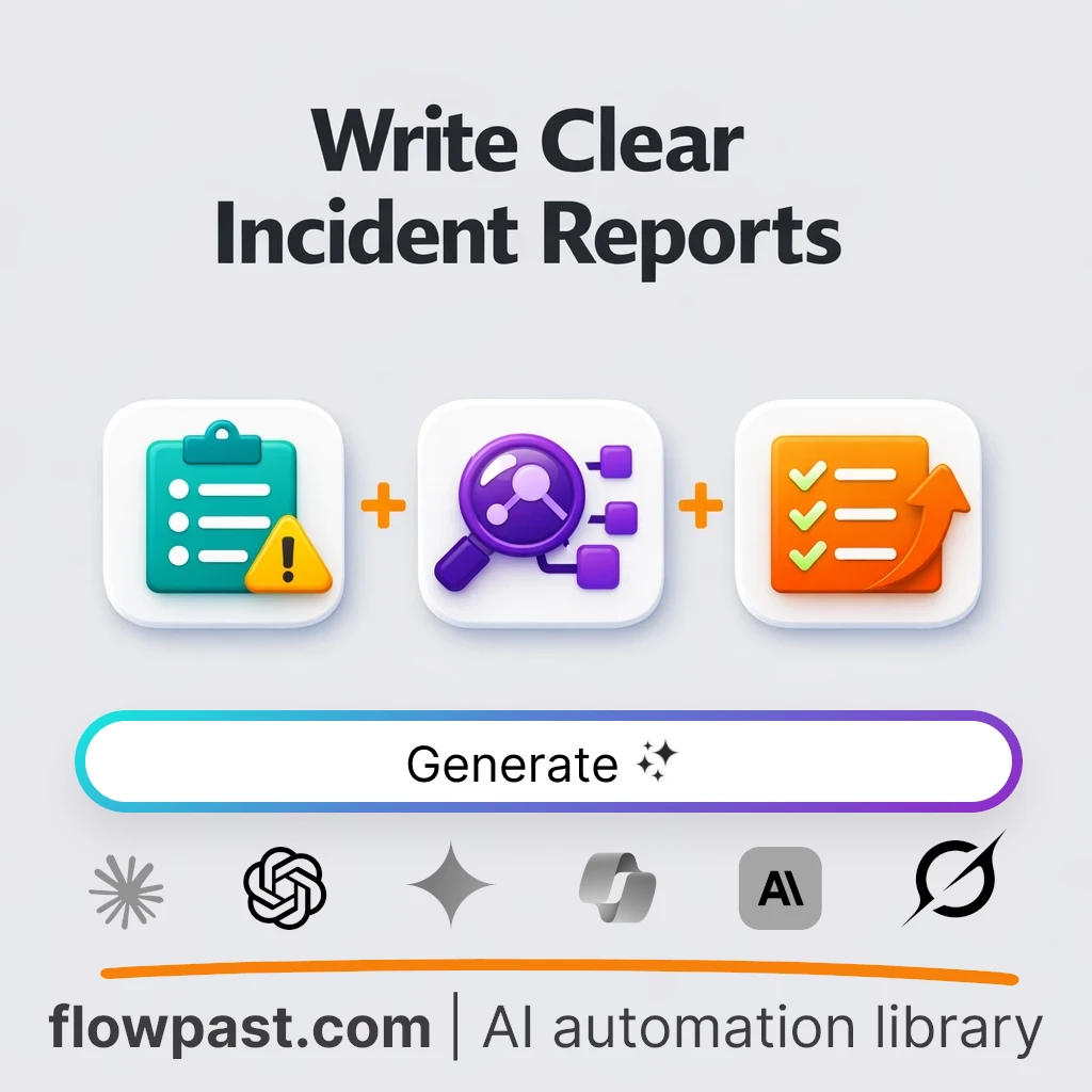 Write an Incident Postmortem with this AI Prompt - AI prompt template