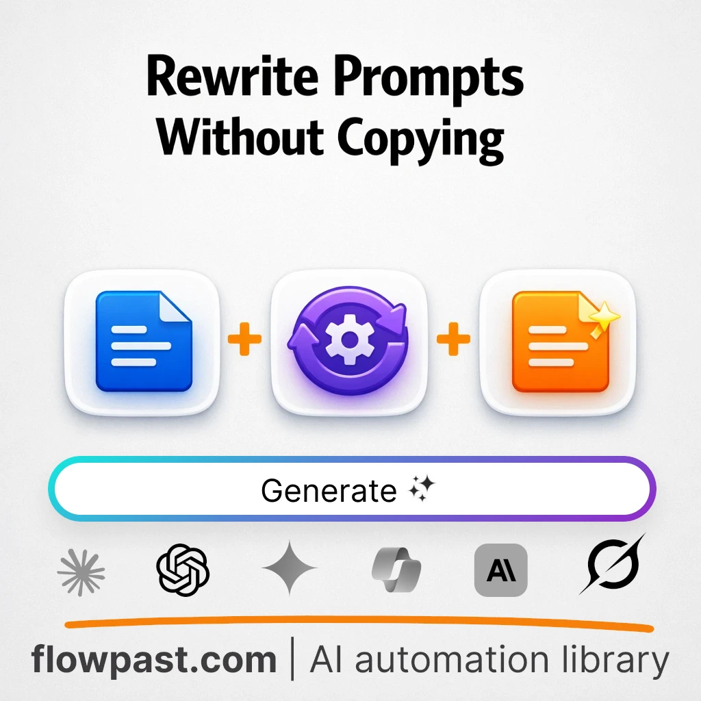 Rewrite Any Prompt to Look Original AI Prompt - AI prompt template
