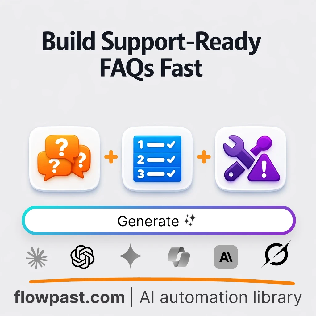 AI Prompt to Write a Complete Help Center FAQ - AI prompt template