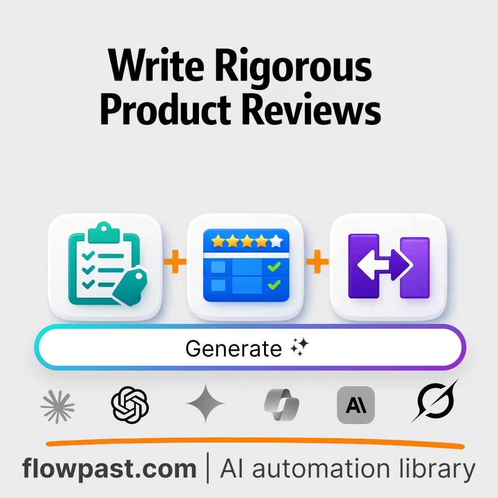 Write a Neutral Technical Review with this AI Prompt - AI prompt template