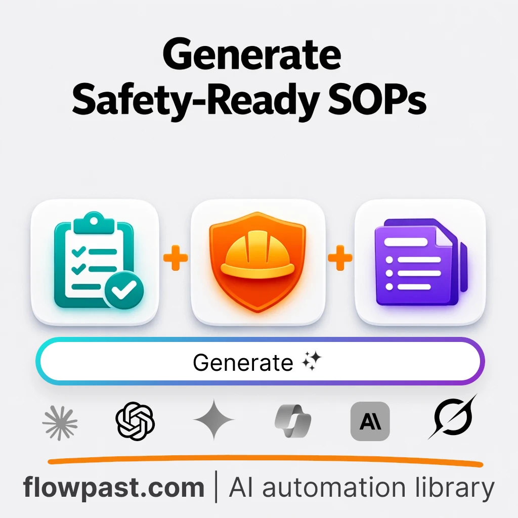 Write Workplace SOPs with this AI Prompt - AI prompt template