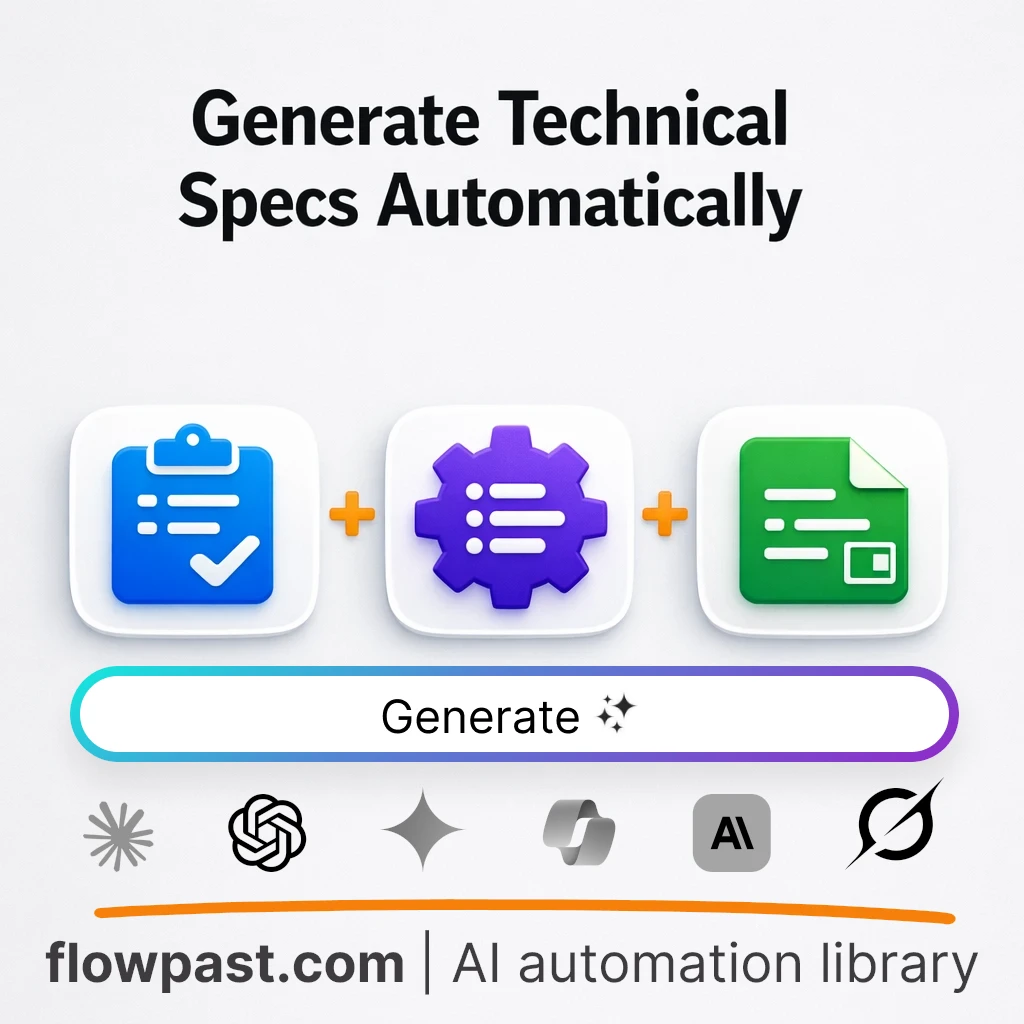 Write a Technical Specification with this AI Prompt - AI prompt template