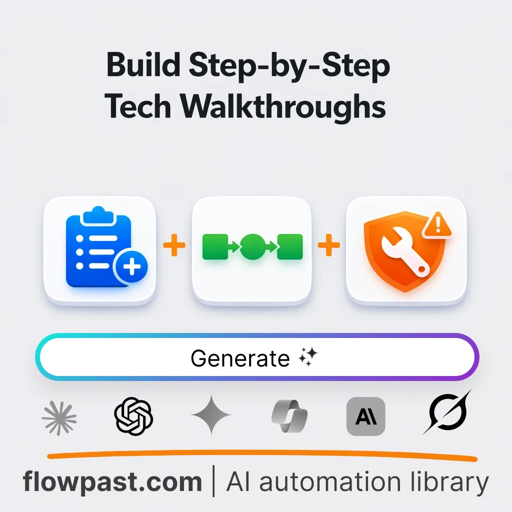 Write Field-Ready Technical Guides with this AI Prompt - AI prompt template