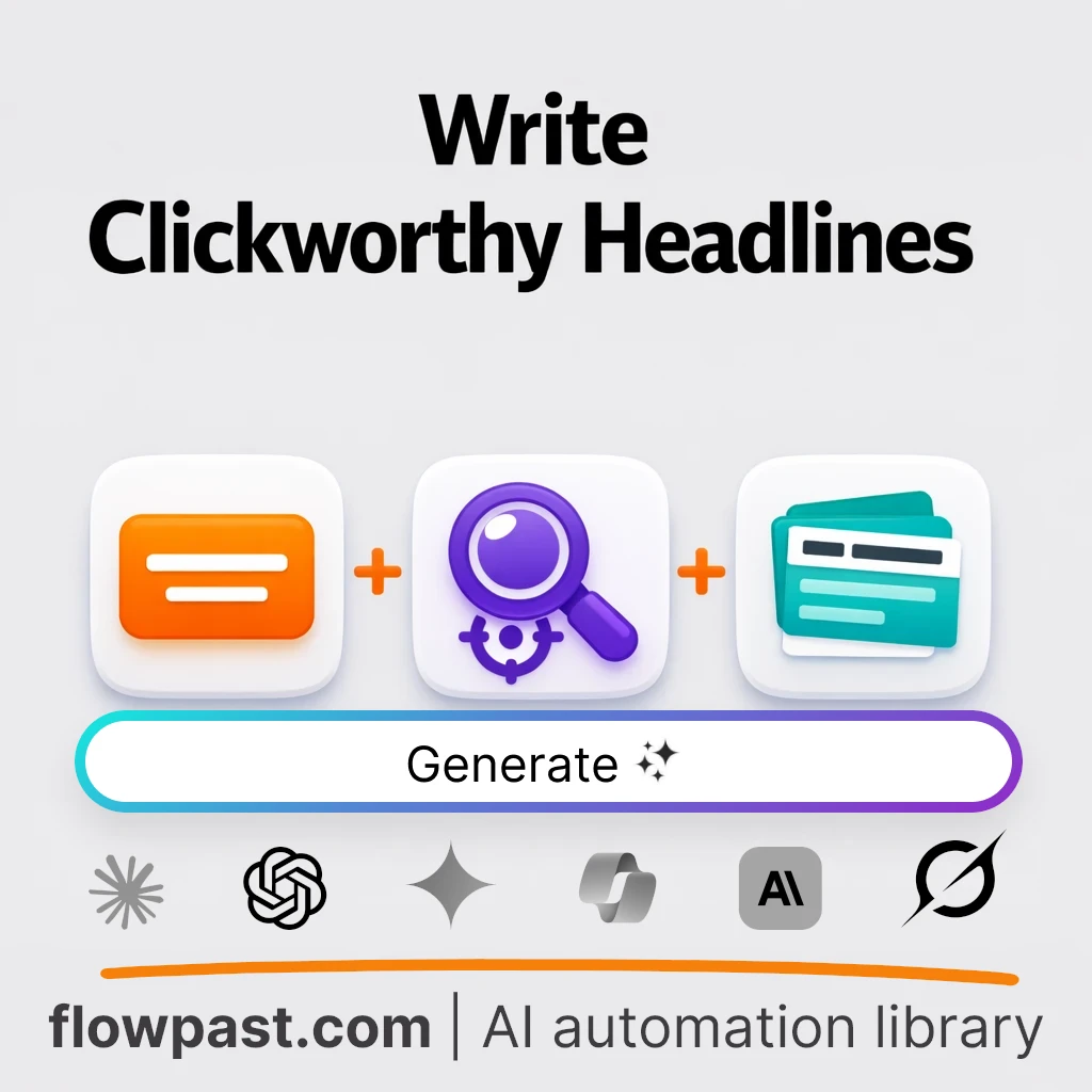 Write Click-Worthy Headline Options with this AI Prompt - AI prompt template