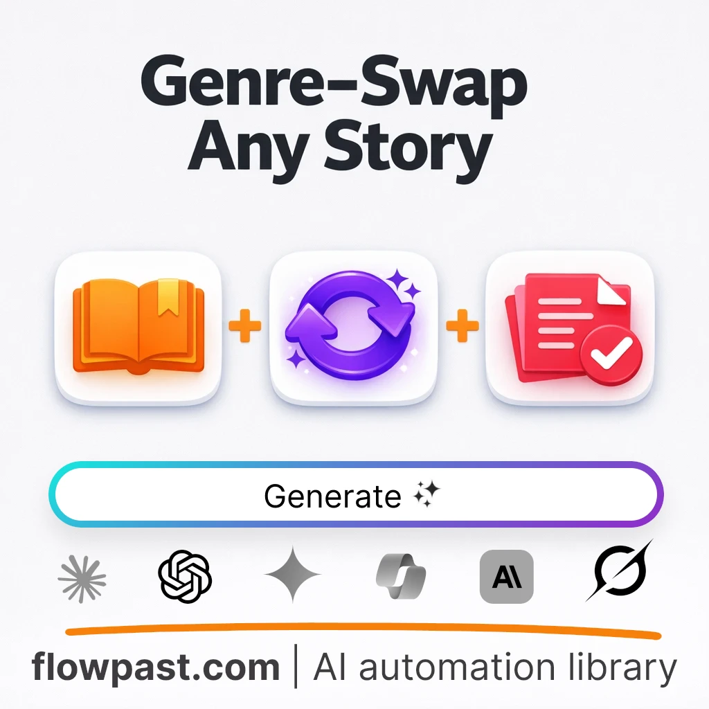 Recast Any Story Into a New Genre with this AI Prompt - AI prompt template