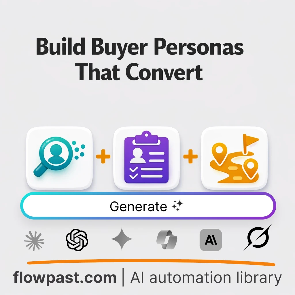 Build Buyer Persona Dossiers with this AI Prompt - AI prompt template