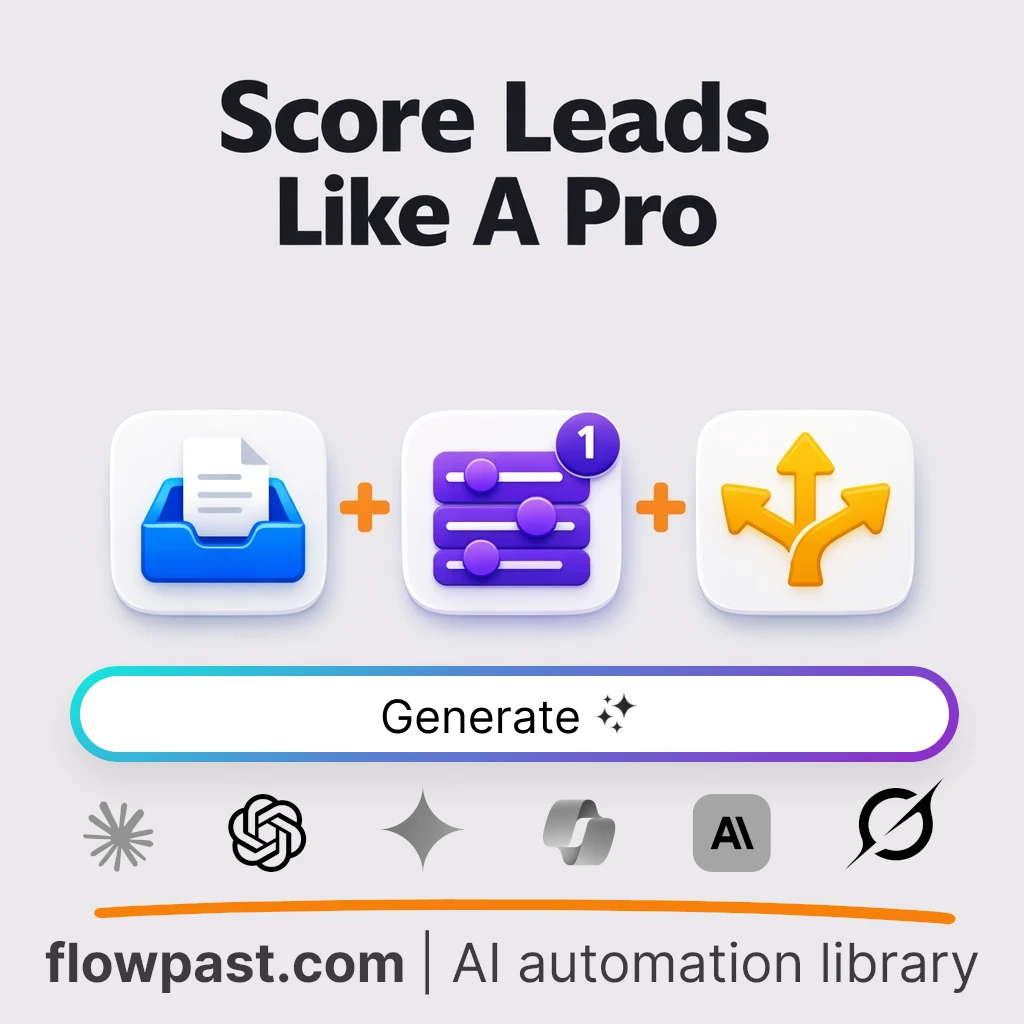 Build a Lead Qualification Framework with this AI Prompt - AI prompt template
