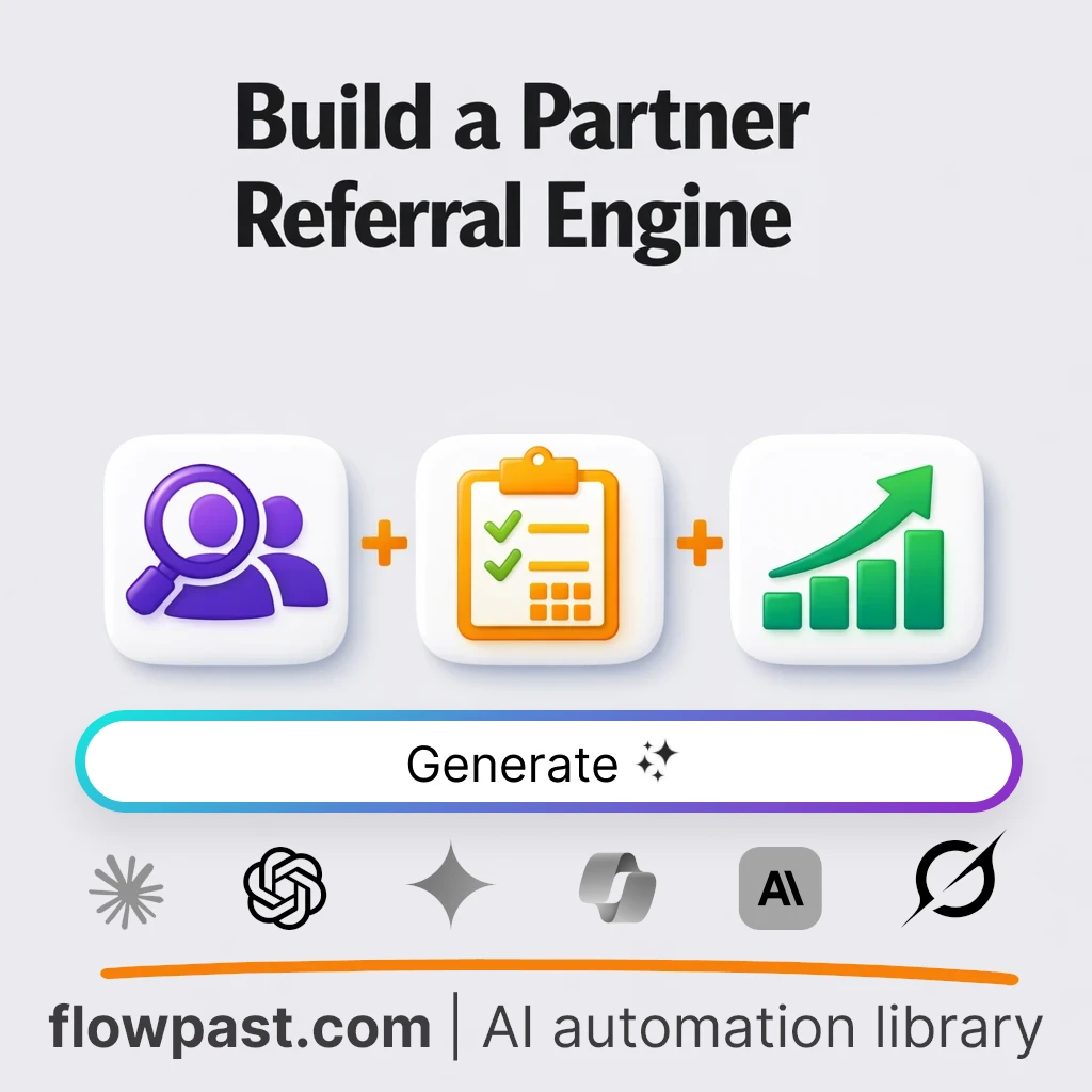 Build a Partner Referral Sales Roadmap with this AI Prompt - AI prompt template