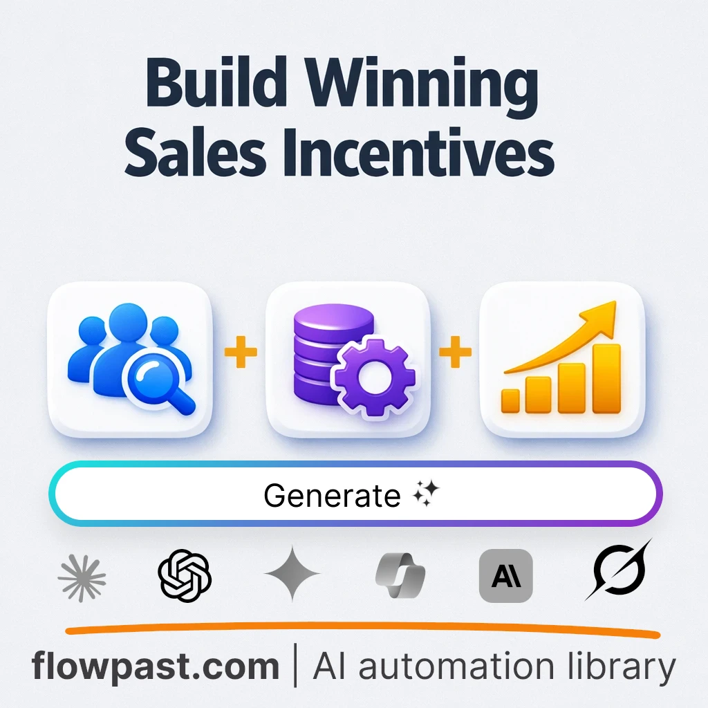 Design Sales Incentive Playbook AI Prompt - AI prompt template