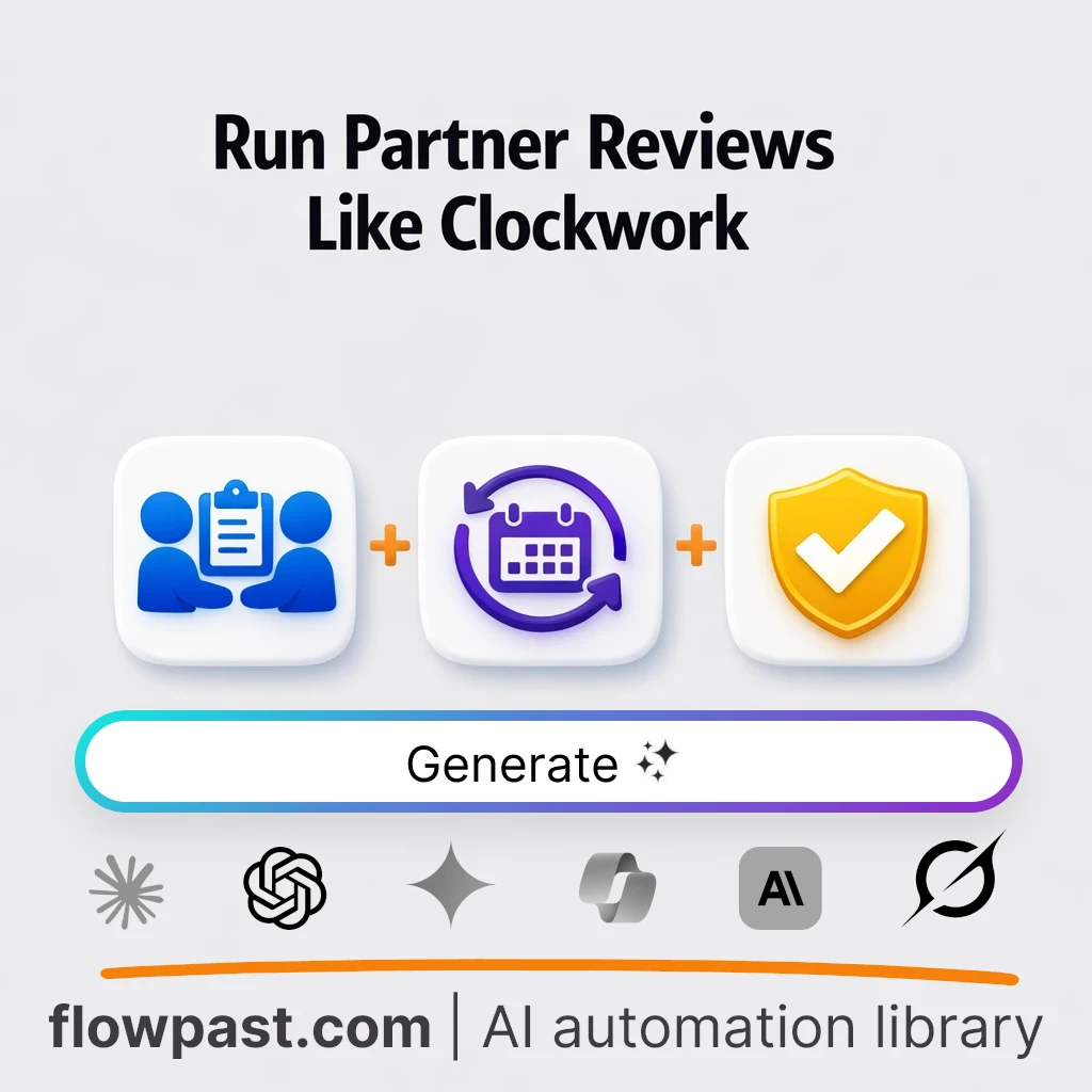 Partnership Renewal Review Playbook AI Prompt - AI prompt template