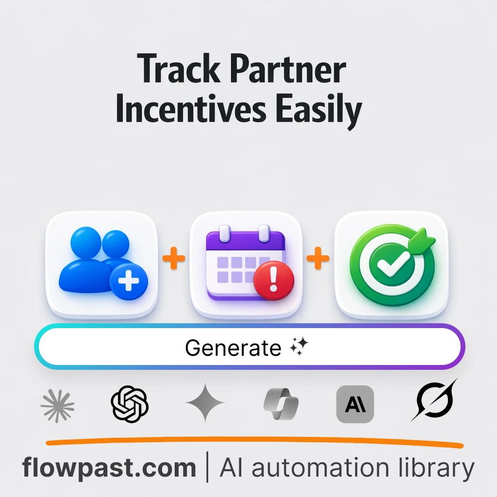 Build Partner Incentive Tracker Sheets AI Prompt - AI prompt template