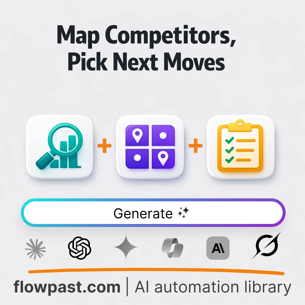 Create Competitor Intelligence Report AI Prompt - AI prompt template