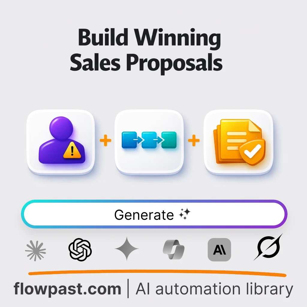 Create Reusable Sales Proposal Templates AI Prompt - AI prompt template