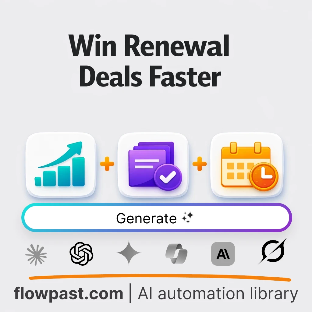 Service Agreement Renewal Proposal AI Prompt - AI prompt template