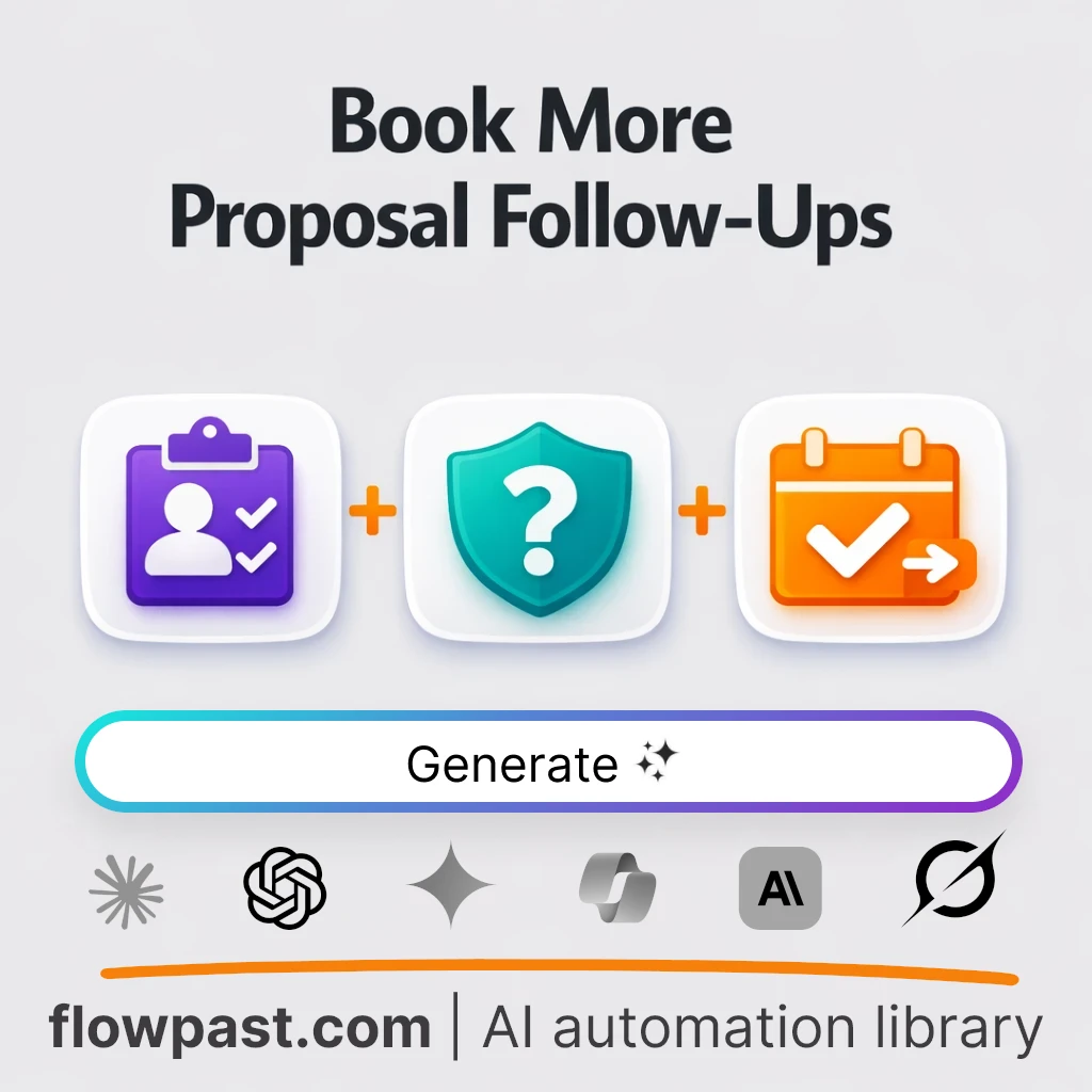 Build 3-Email Proposal Follow-Up Campaign AI Prompt - AI prompt template