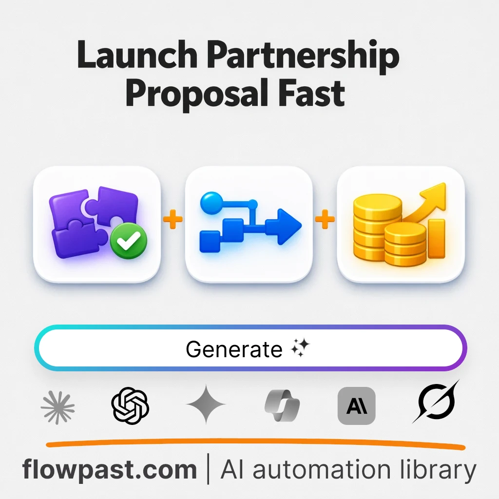 Create a Joint Launch Partnership Proposal AI Prompt - AI prompt template
