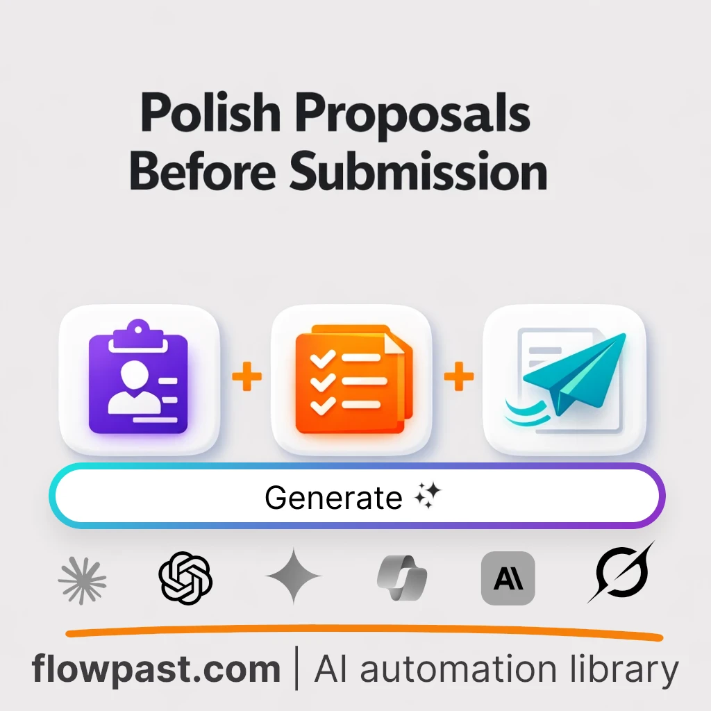 Build a Client Proposal Checklist with this AI Prompt - AI prompt template