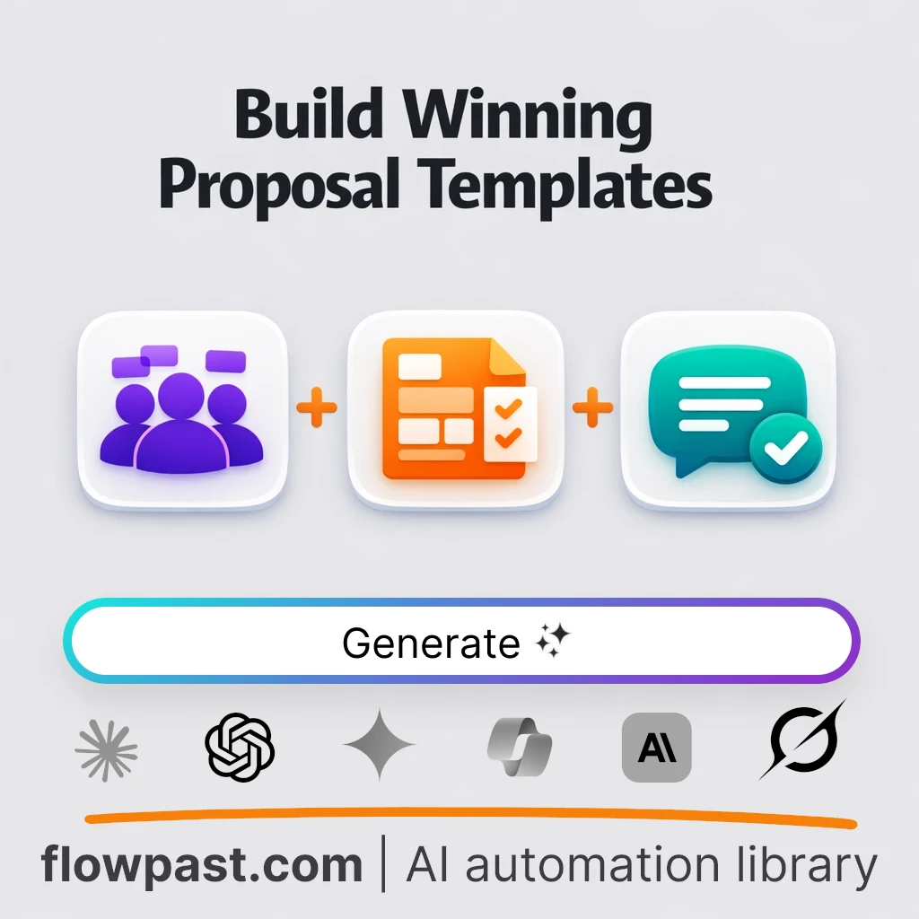 Create Segment-Specific Proposal Templates AI Prompt - AI prompt template