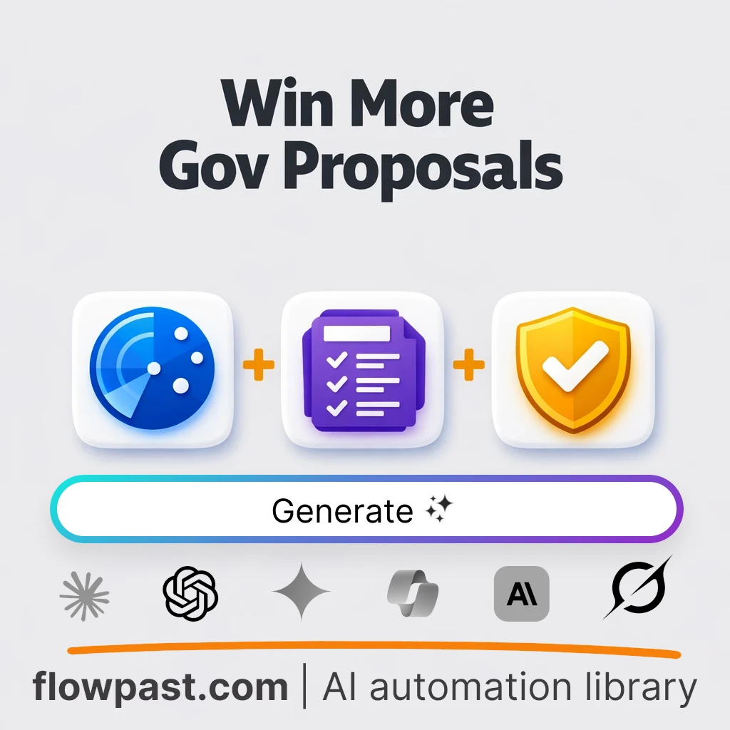 Write GovCon Proposal Playbook AI Prompt - AI prompt template