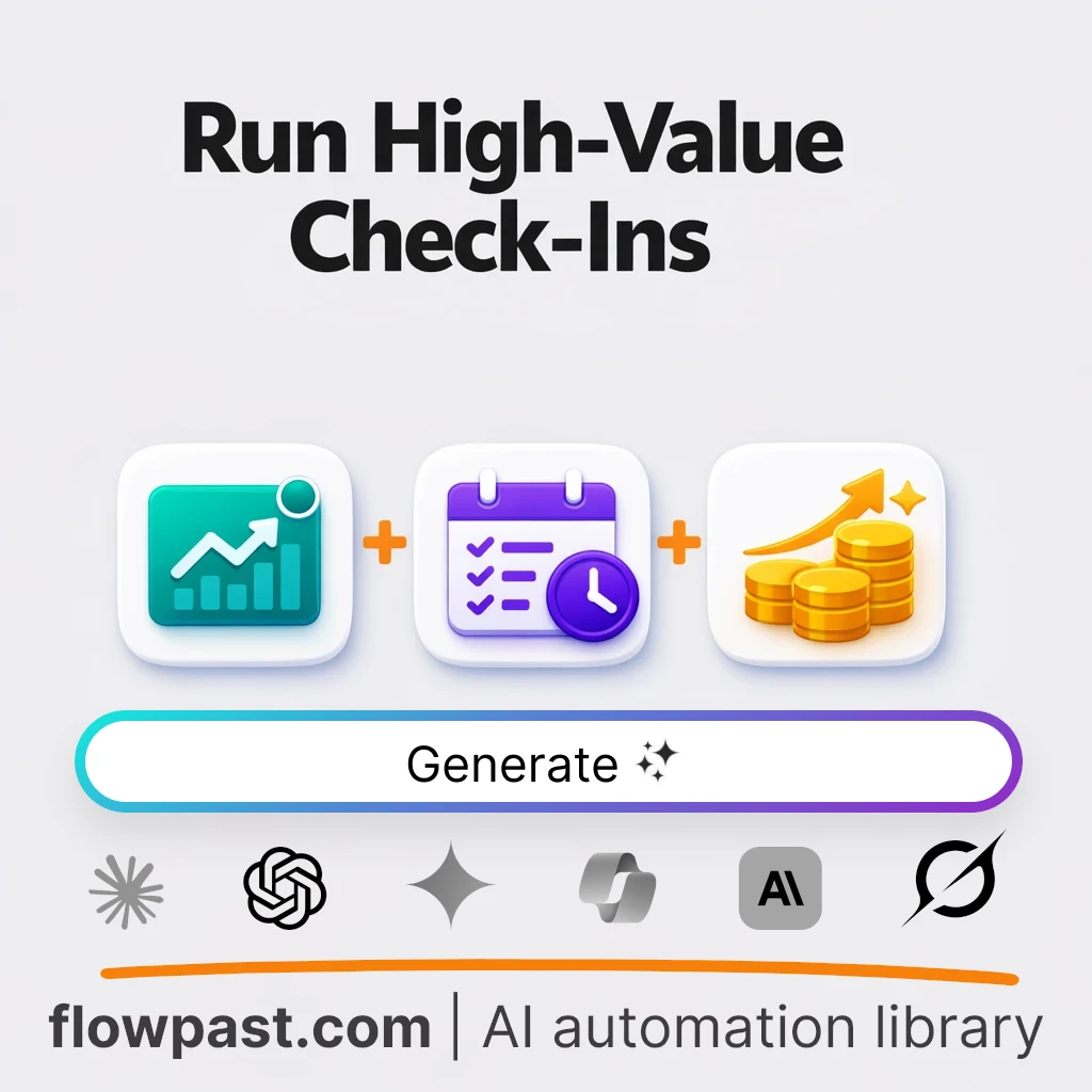 Build Strategic Customer Check-In Playbooks AI Prompt - AI prompt template