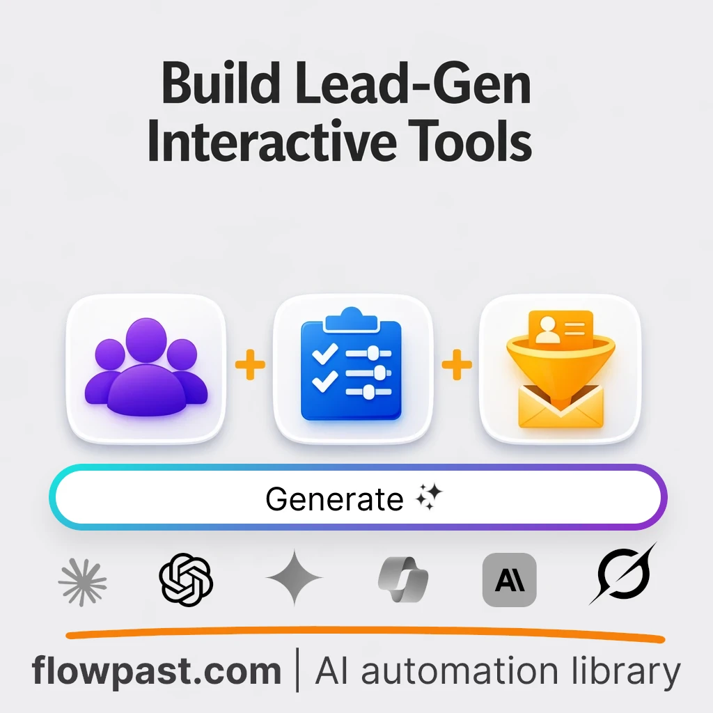 Build Interactive Lead Gen Tools with this AI Prompt - AI prompt template