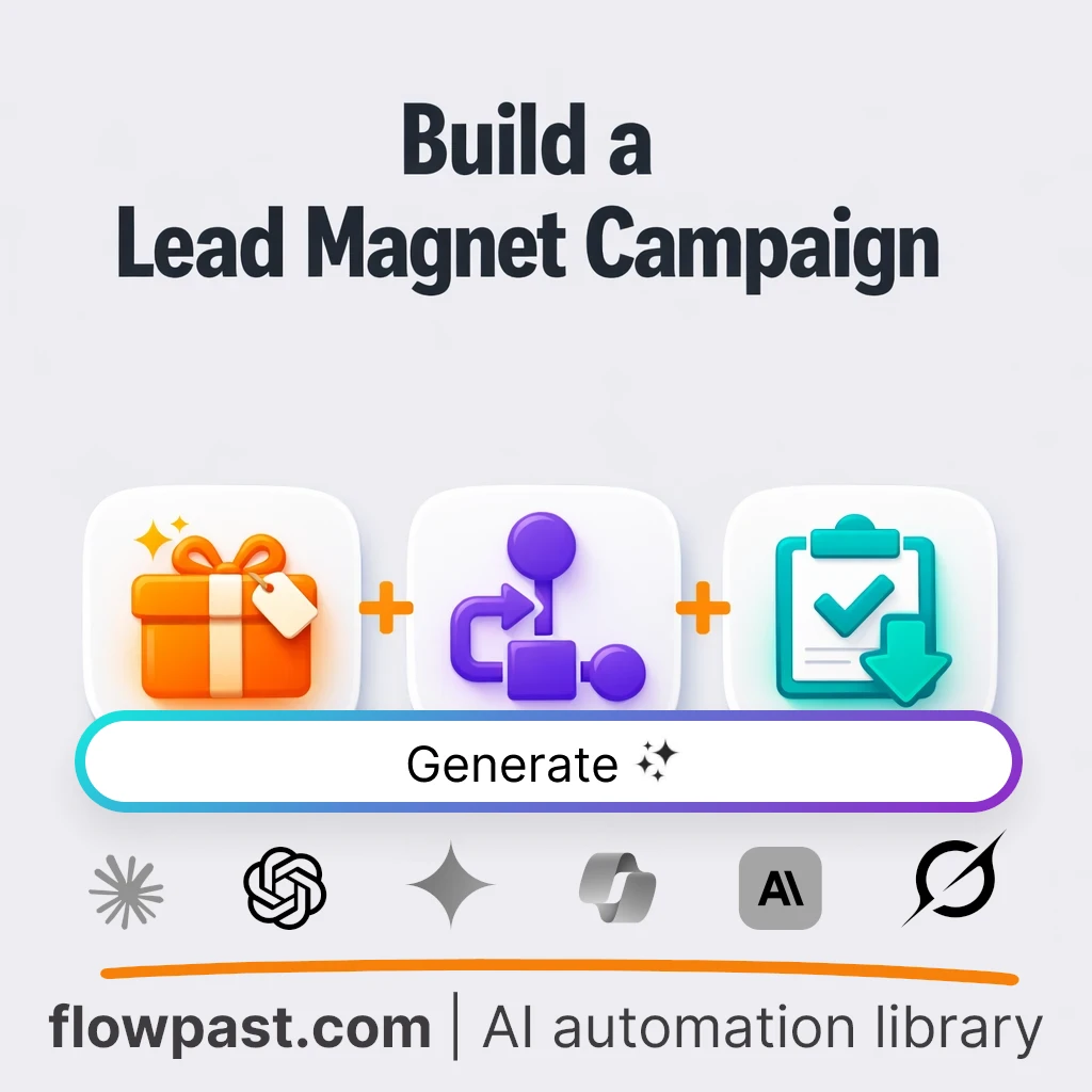 Build a Lead Magnet Campaign Mega-Prompt AI Prompt - AI prompt template