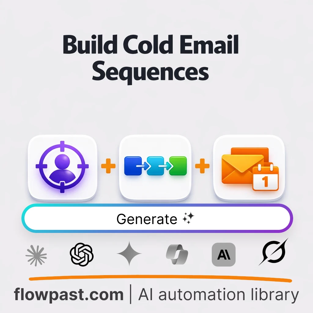 Cold Email Outreach Blueprint AI Prompt - AI prompt template