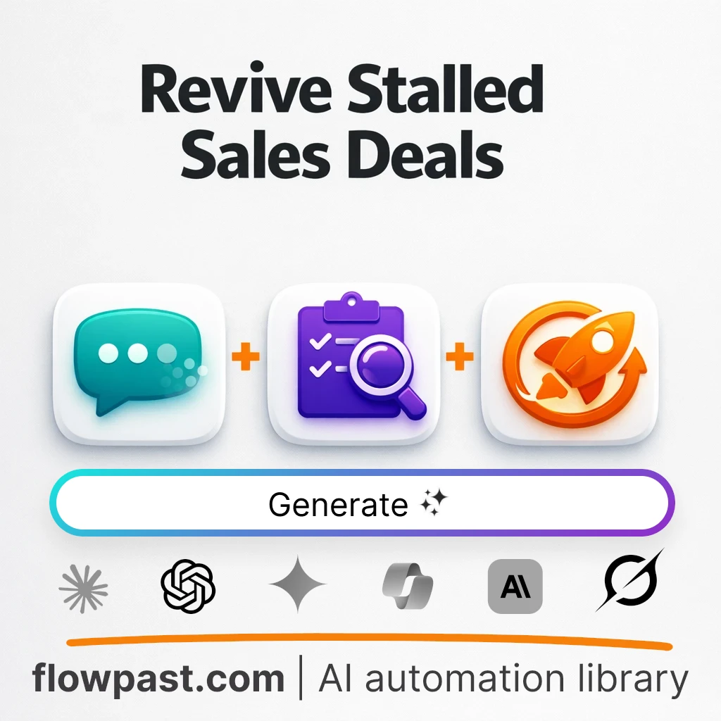 Revive Silent Deals in Any Industry AI Prompt - AI prompt template