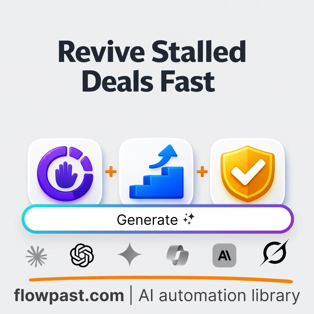 Build a Stalled Deal Escalation Playbook AI Prompt - AI prompt template
