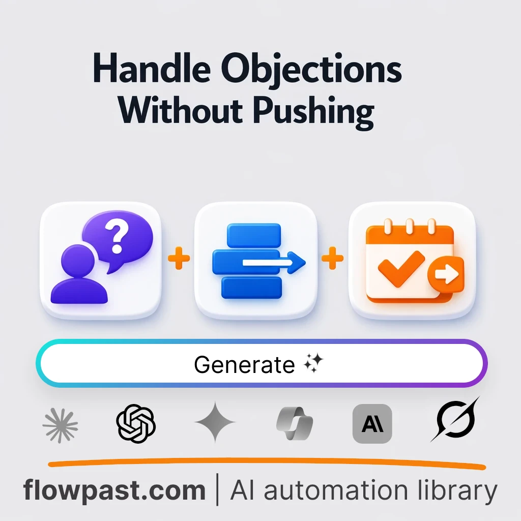 Handle Research-Stage Objections AI Prompt - AI prompt template