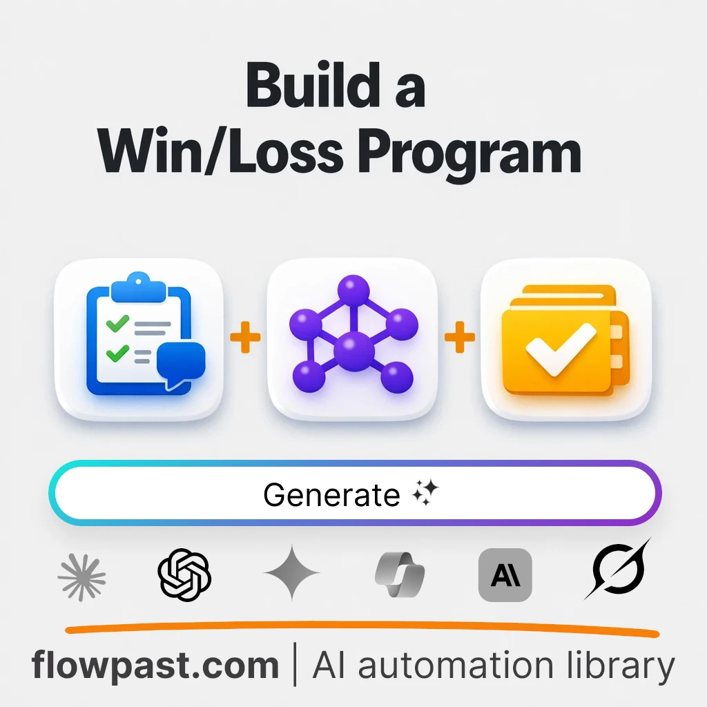 Build a Win Loss Debrief SOP with this AI Prompt - AI prompt template