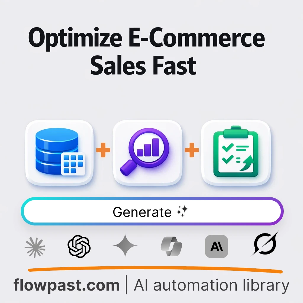 E-commerce Performance Report AI Prompt - AI prompt template