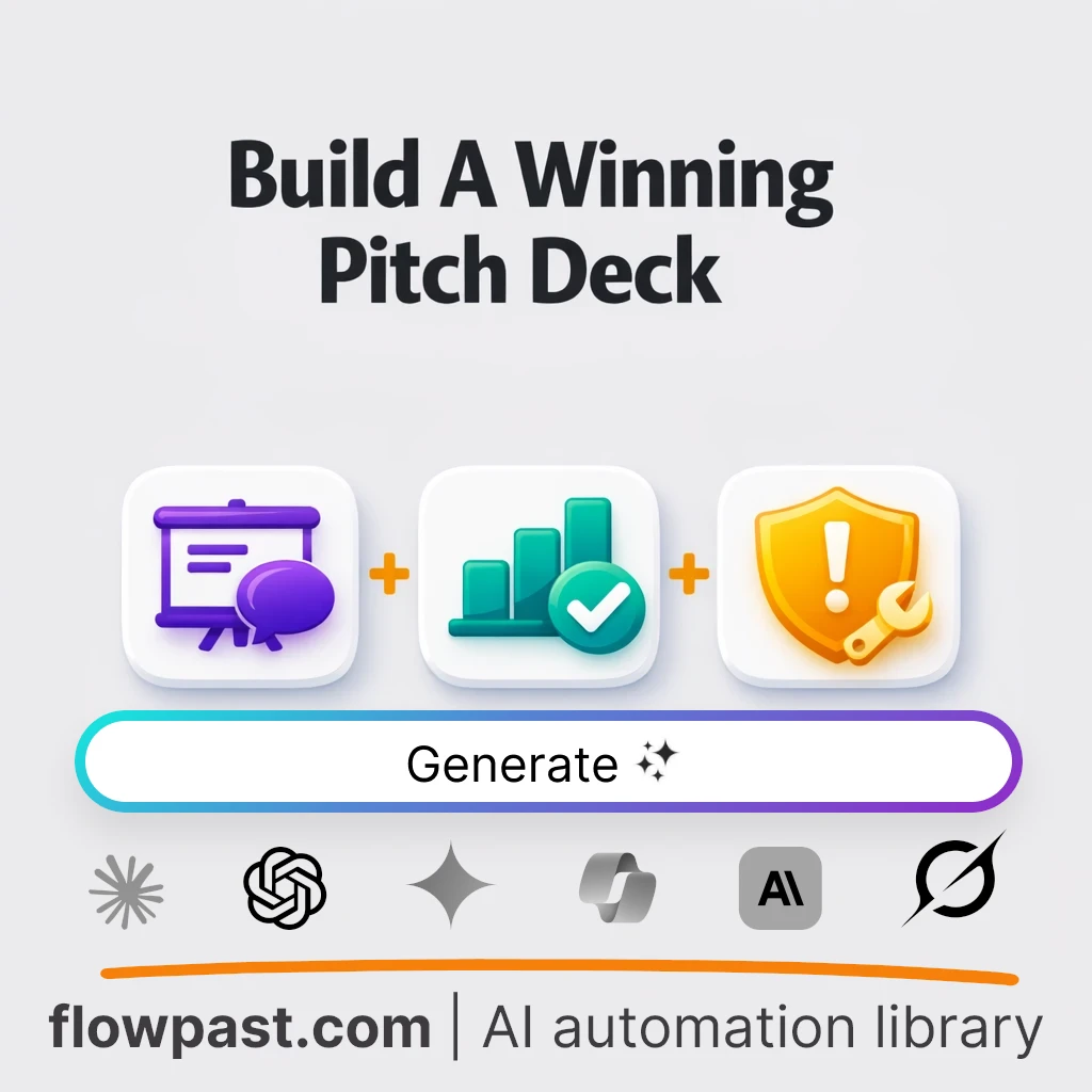 Build an Investor Pitch Workbook AI Prompt - AI prompt template