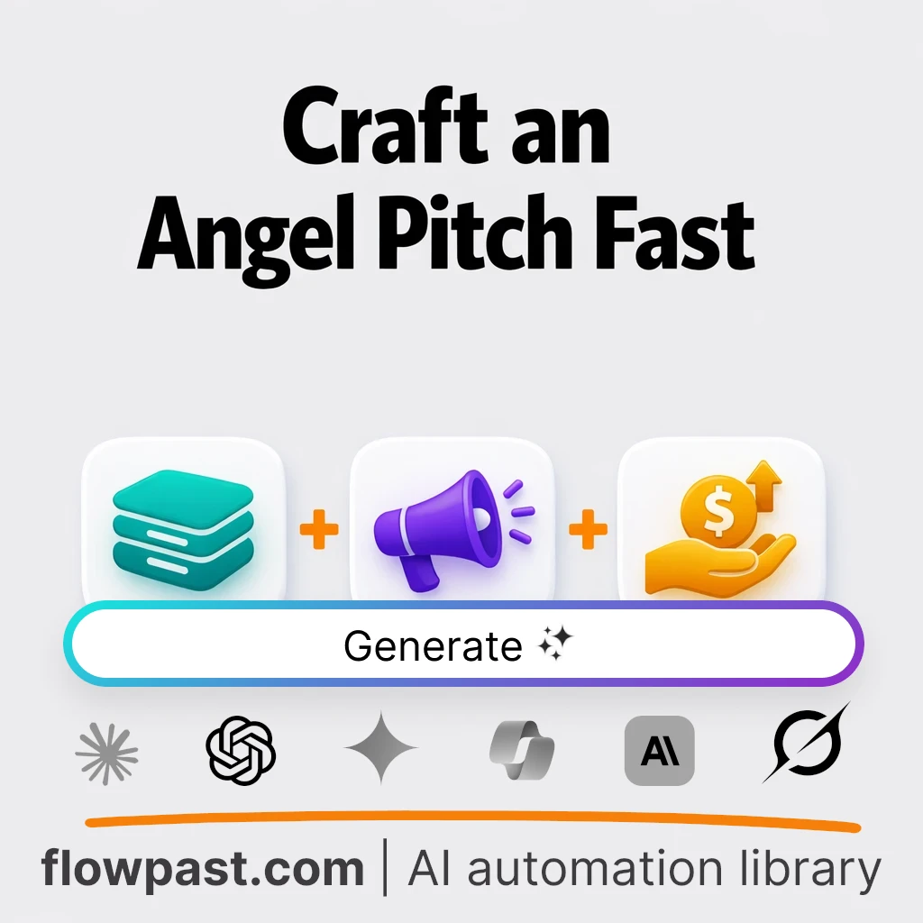 Write an Investor-Ready Startup Pitch with this AI Prompt - AI prompt template