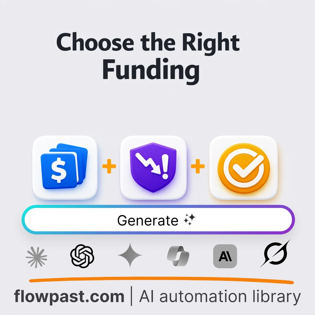 Decide on Funding Options AI Prompt - AI prompt template