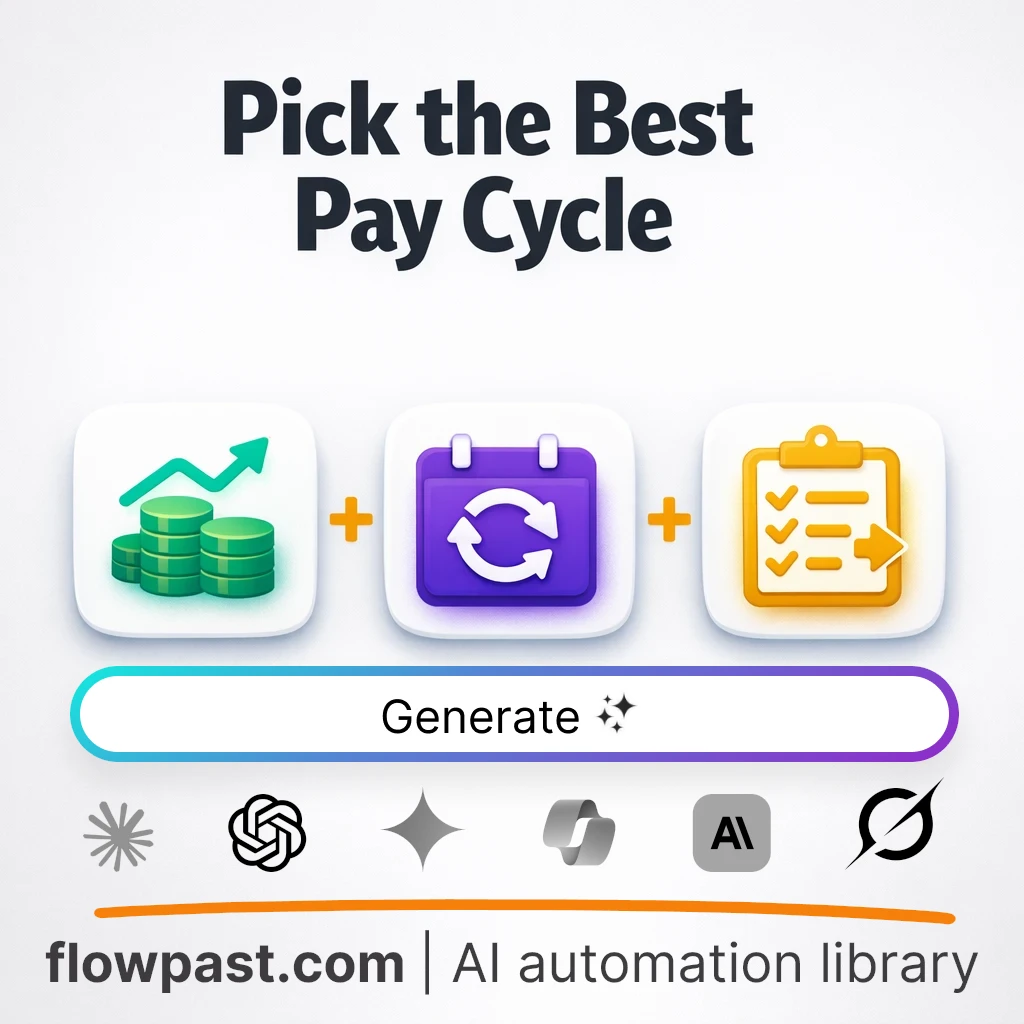 Choose Payroll Cadence by Cash Timing AI Prompt - AI prompt template