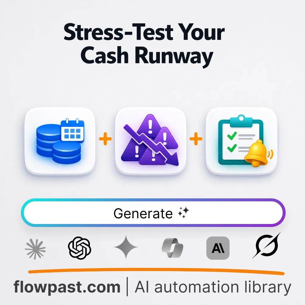 Cash-Flow Stress Test Pack AI Prompt - AI prompt template
