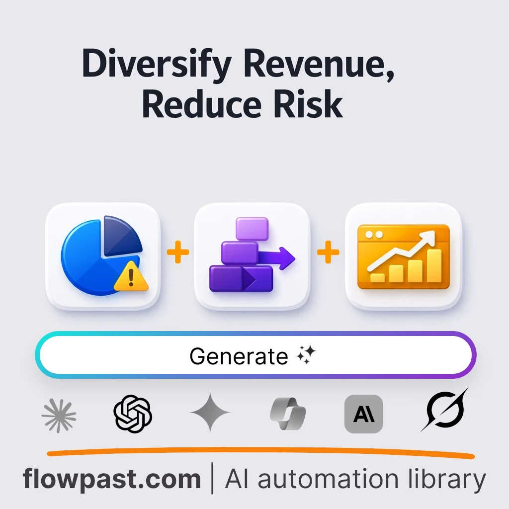 Build a Revenue Diversification Roadmap with this AI Prompt - AI prompt template