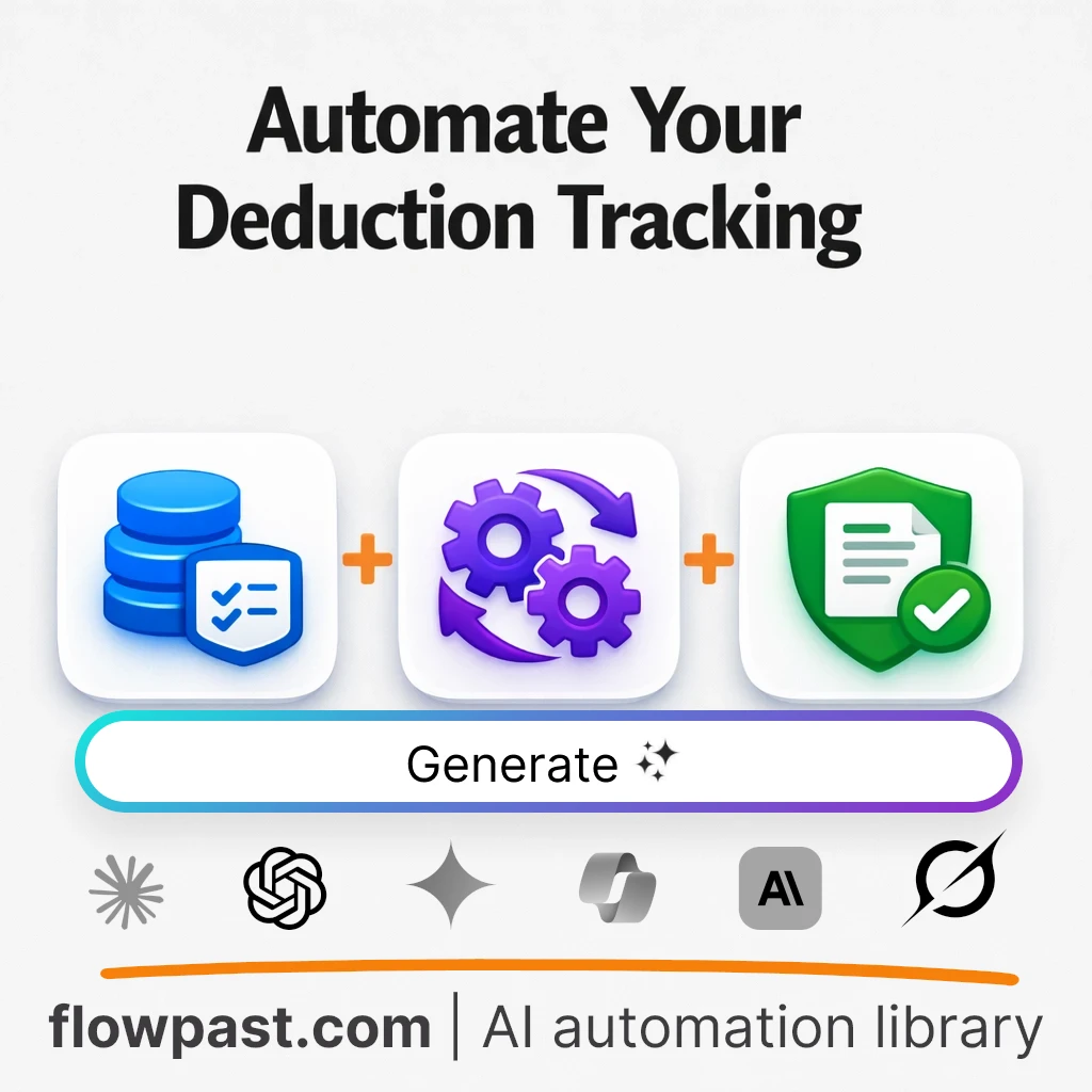 Build a Deduction Tracking Workflow AI Prompt - AI prompt template