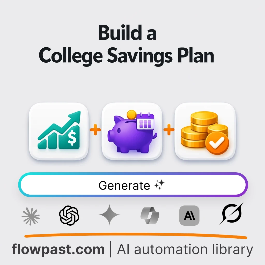 Build a College Funding Roadmap with this AI Prompt - AI prompt template