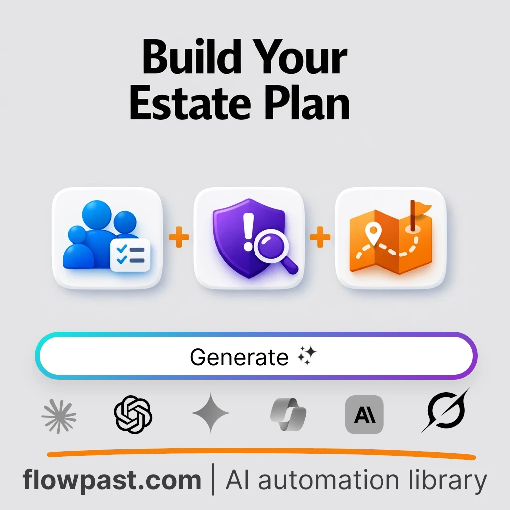 Build a Tailored Estate Plan Roadmap AI Prompt - AI prompt template