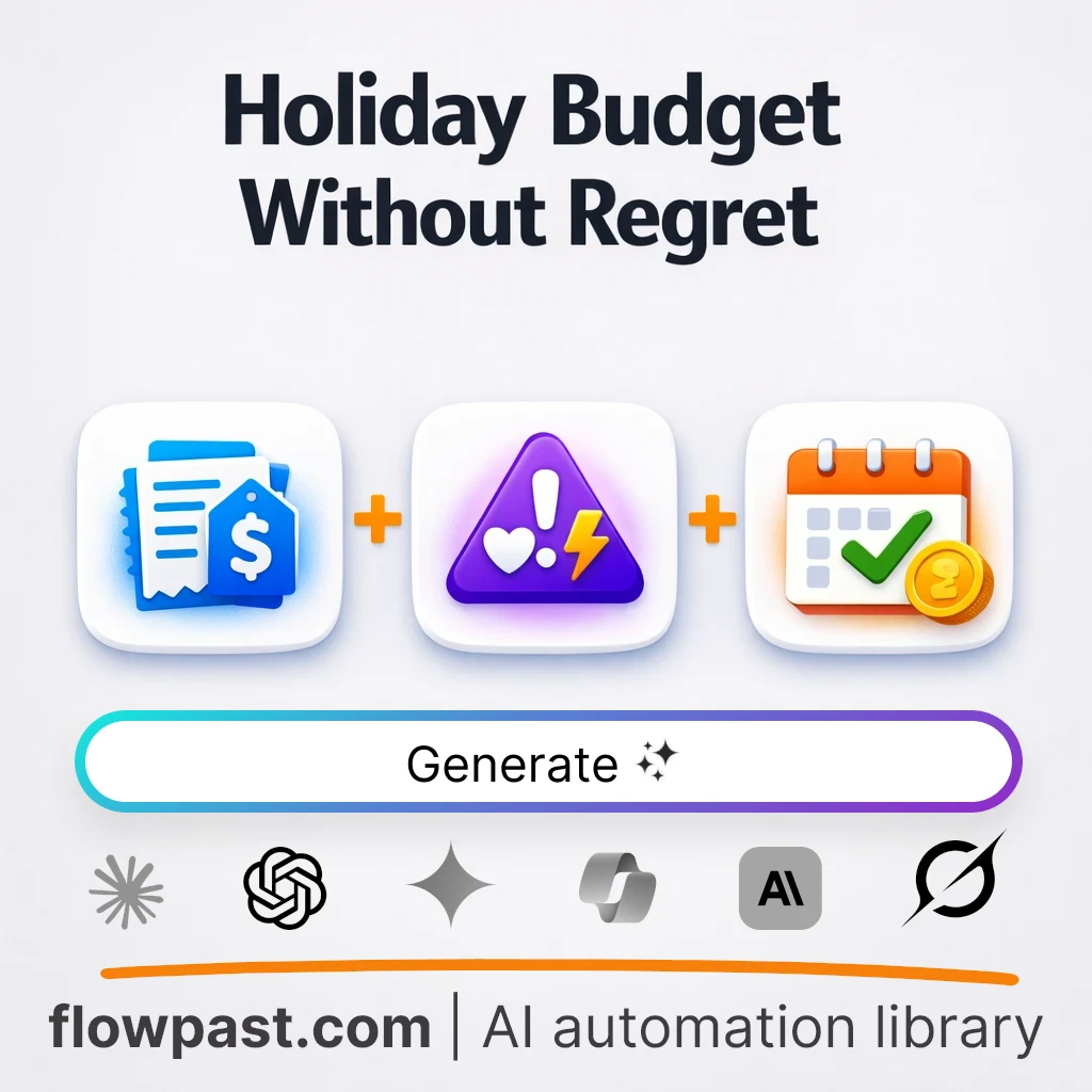 Build a Holiday Spending Plan That Stays on Budget AI Prompt - AI prompt template