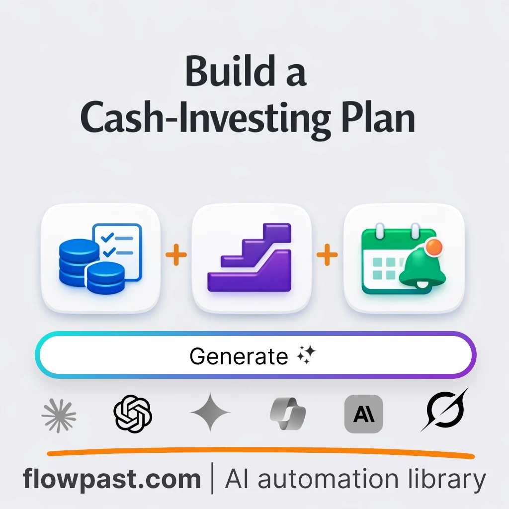 Build a Cash and Growth Allocation Plan AI Prompt - AI prompt template