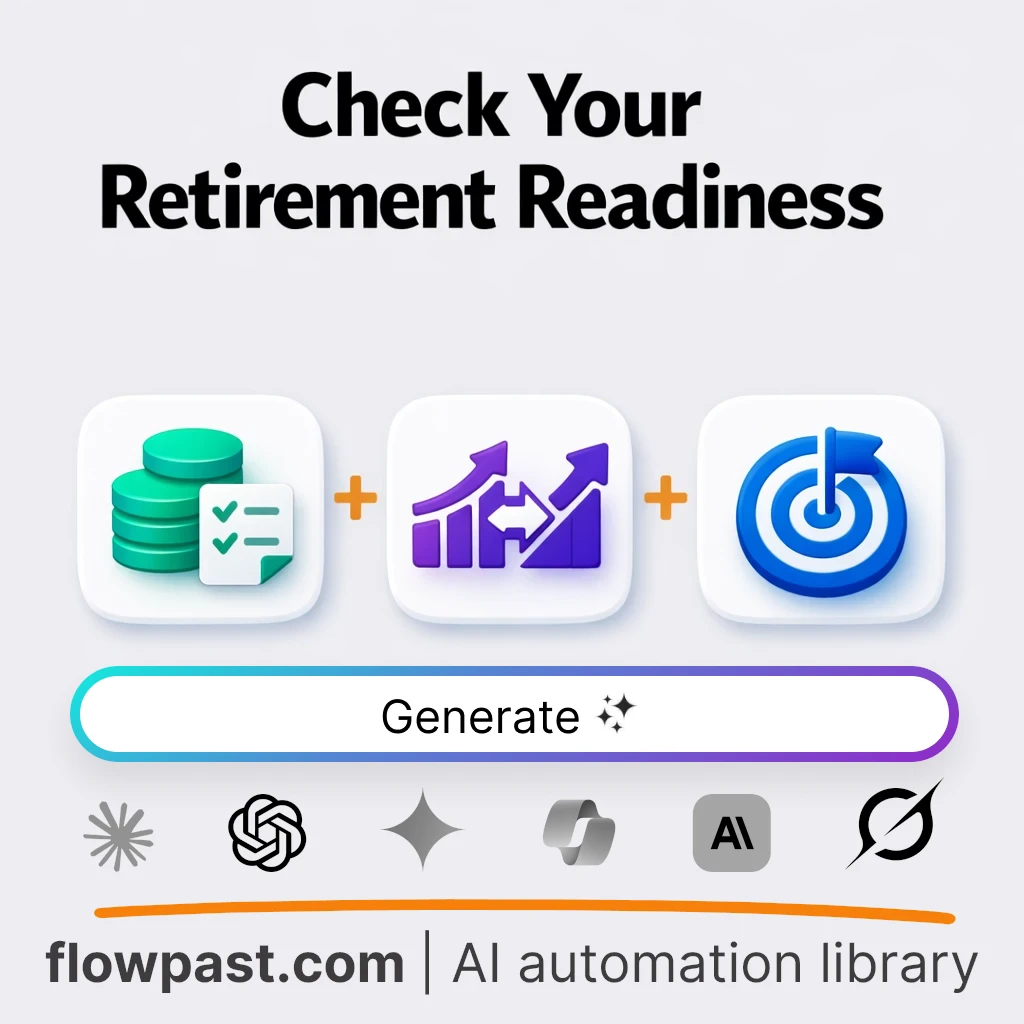 AI Prompt to Diagnose Retirement Readiness and Close Gaps - AI prompt template