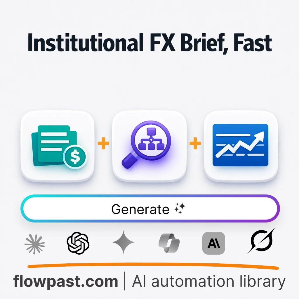 Generate an Institutional FX Market Read AI Prompt - AI prompt template