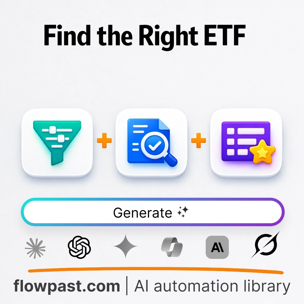Vet ETFs for Hidden Costs and Liquidity AI Prompt - AI prompt template