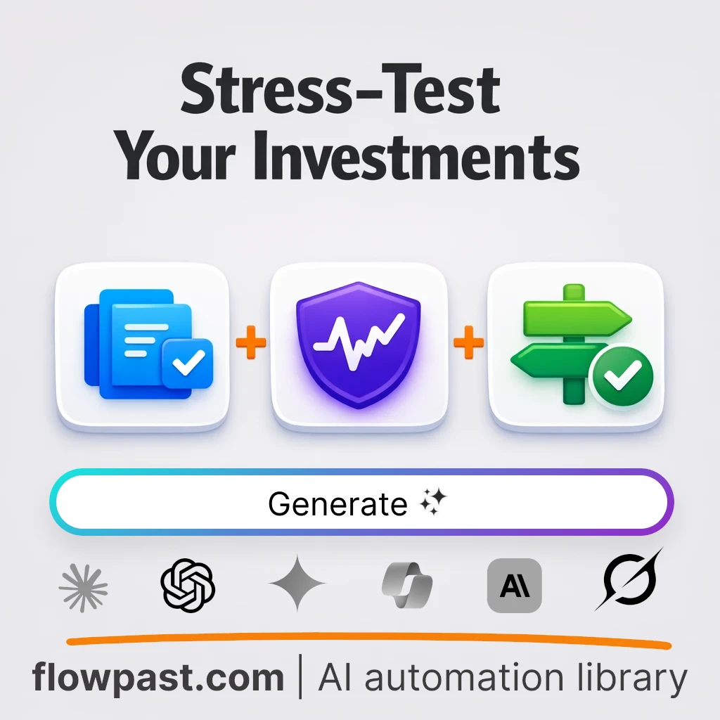 Build a Crisis-Ready Portfolio Risk Review AI Prompt - AI prompt template