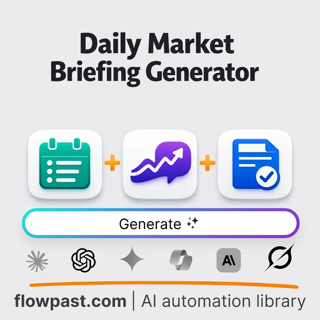 Daily Market Briefing for Clients AI Prompt - AI prompt template